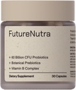 10 Tulpini avansate, prebiotice, și vitamine B pentru Digestive Totale & Imunity Health, susține constipație ocazională, balonare, diaree - 30 Conte/Bottle