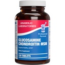 Absorbţie mare Glucosamină Chondroitin MSM - Formula clinică comun Tendon şi Ligament Supliment cu MSM Glucosamină Chondroitin - non-GMO Gluten Free & Made în Statele Unite ale Americii - 120 Serviri
