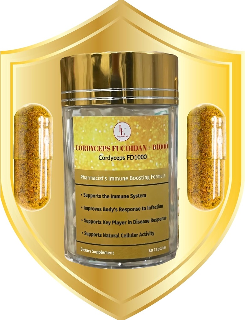 Cordyceps FD1000 Farmacist Formula Cordyceps Fucidan Vitamina D 