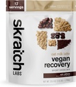 Skratch Labs Recovery Drink Mix - Oat Milk Latte - Post Workout Powder - Proteina vegetala completa si probiotice - 56mg de cafea - 12 Serviri - Gluten Free, Kosher, Non-GMO