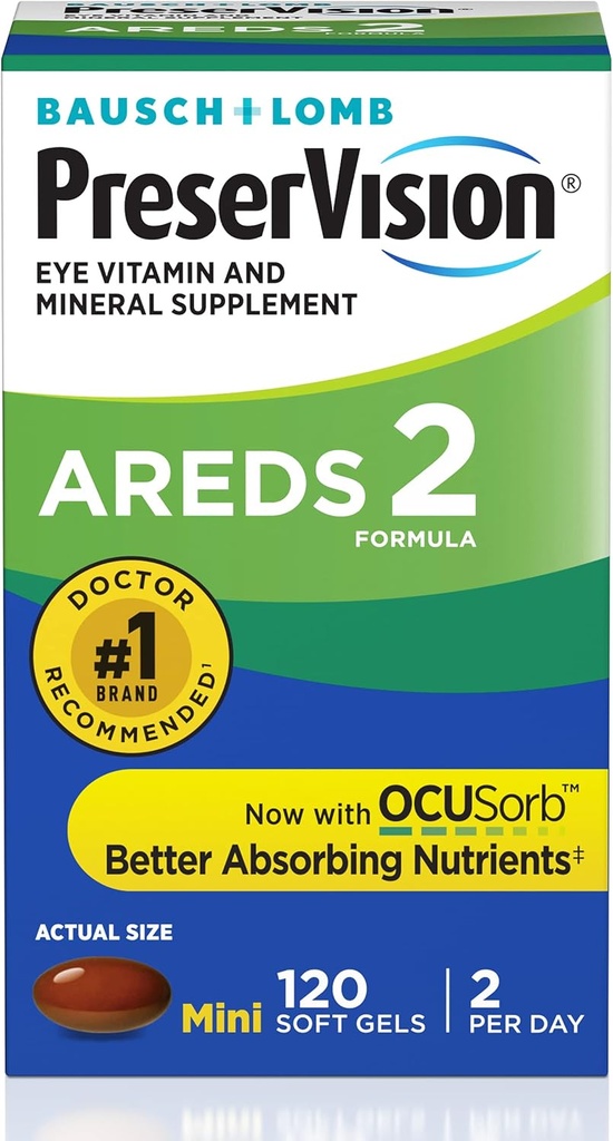 Conservare AREDS 2 Formula, 120 Geluri Soft