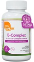 Zahler B-complex Vitamine pentru femei și bărbați - Vitamina B Complexul de vitamine B cu B1 B2 B3 B5 B6 B7 B9 B12 - Sistem avansat de livrare cu 2-stare - Gluten gratuit Kosher non-GMO VIT B (120 comprimate)