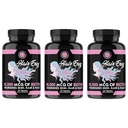Angry Supplements Hair Envy 10000 mcg Biotin + Keratina, Creste + Hidrate păr, Consolidarea unghii groase, Clear & Nourish Skin 