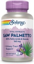 SOLARAY Saw Palmetto Extract - Prostate Health and urinare Tract Support - 136 mg Fatty Acids and Sterols - Lab Verified, 60-Day Money-Back Guarantee (240 Servings, 240 Softgels)