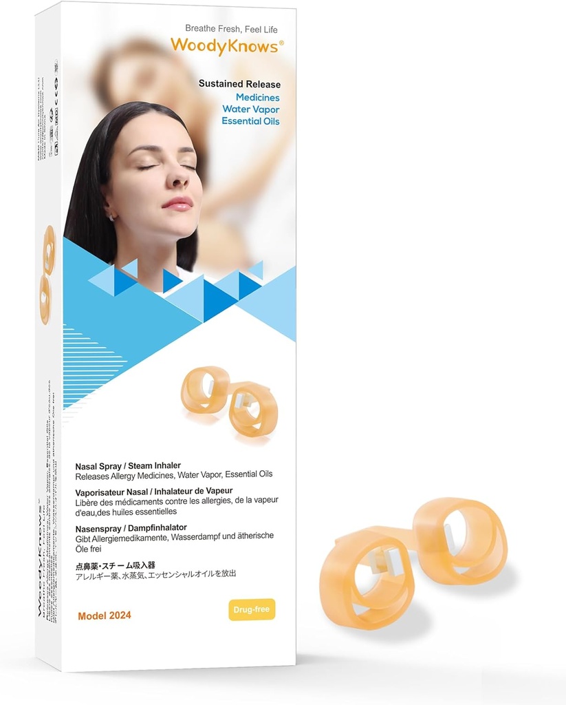 WoodyKnows Nasal Spray / Inhalator de aburi, nou model 