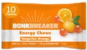 Bonk breaker energie Chews, lactate-free, gluten-free ingrediente pentru a oferi energie rapidă și focus, 1 cutie de 10 pachete, mandarine portocaliu