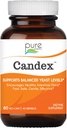 Essence Pure Essence Candex Supliment - Suplimentul de crestere uretica cu enzime digestive, Tratamentul probiotic al infectiei ureice pentru barbati si femei - 80 Capsule