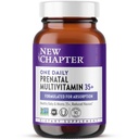 Vitamine prenatale, multivitamine prenatale zilnice îmbunătăţite pentru vârsta 35+ cu metilfolat + colină pentru mamă şi copil sănătos, gluten gratuit & non-GMO- 90 ct