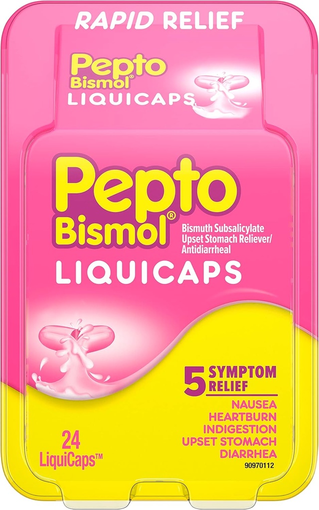 Pepto Diaree Antidiareelă Liquicaps - 24