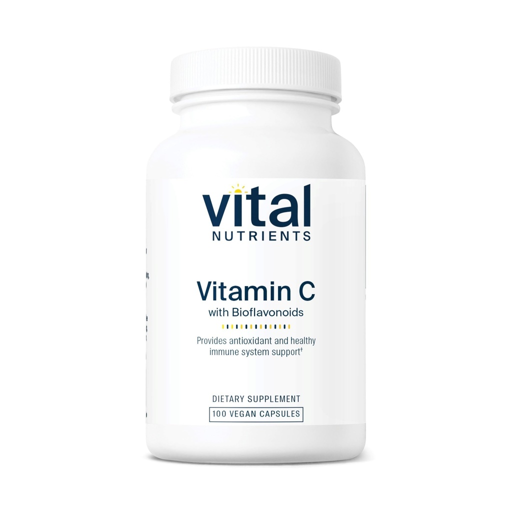 Vital Nutrients Vitamina C cu Bioflavonoids 