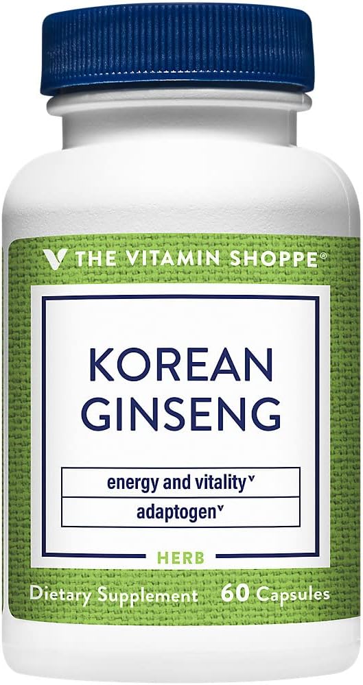 Ginseng Root Root - Sprijină energia și vitalitatea - 648 MG (60 capsule)