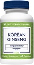 Ginseng Root Root - Sprijină energia și vitalitatea - 648 MG (60 capsule)