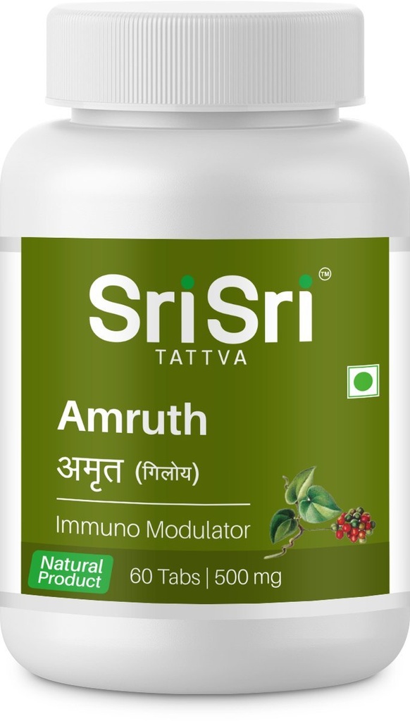 Sri Sri Produse Ayurveda Amruth Imunomodulator Tablet 500Mg PACKOF 2