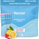 Booster energie Nectar - Cafeina organica, B12 & Electroliti - Zahar liber & Zero Calorie 
