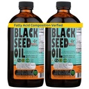 180 zile Premium 2 pachet 16-Ounce turc ulei de semințe negru - 3X Thymochinonă Optimal - rece-Pressed, sursa naturală de antioxidanți - de dulce Sunnah