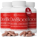 OxyBoost Oxid de azot suplimentar pentru bărbaţi şi femei - susţine circulaţie, Heart Health, Energie, Claritate mentală şi fluxul de sânge - Formula naturală cu Vinitrox - 180 capsule (Pachet de 3)