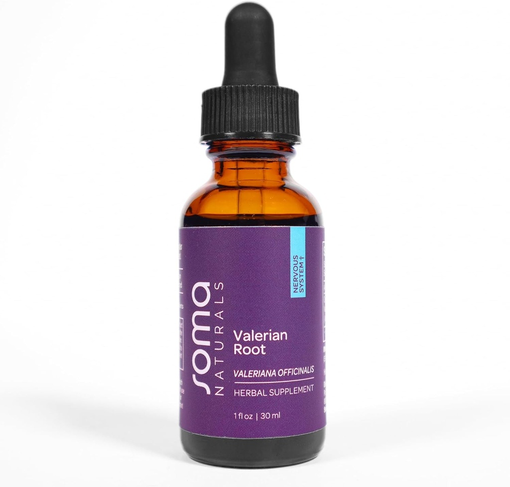 Extract organic de rădăcină de valeriană, performanță și supliment energetic, menține acuitatea și echilibrul, non-GMO, gluten-free, 1fl oz, 30ml