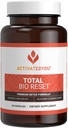 ACTIVATEYou Total Bio Reset- Formula de detoxifiere pentru Curățare și Flushing Digestive System for Radiant Skin & Sustened Energy w/ Chlorella, Kiwi Fruit, and Dandelion Root (60 capsule)