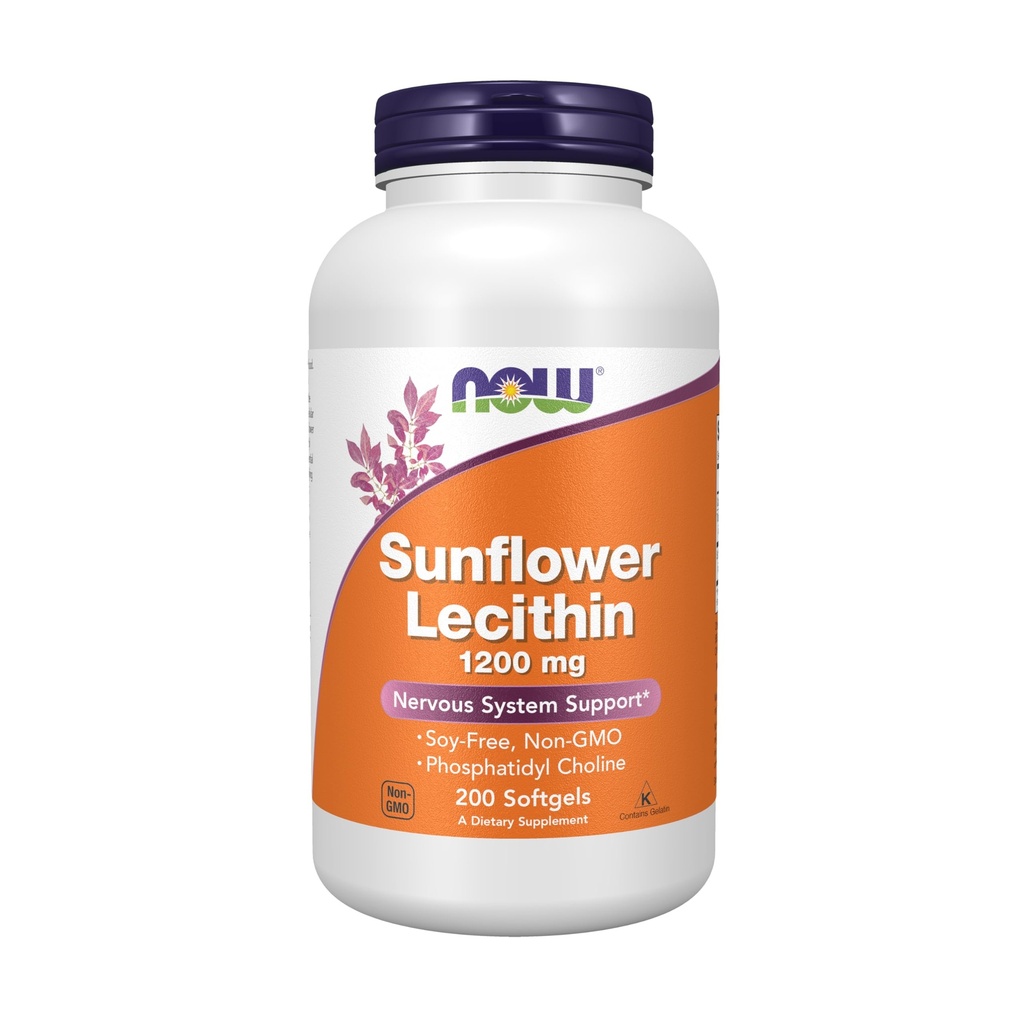 Acum Suplimente, Lecitina Floarea-soarelui 1200 mg cu fosfatidil Choline, 200 Softgels