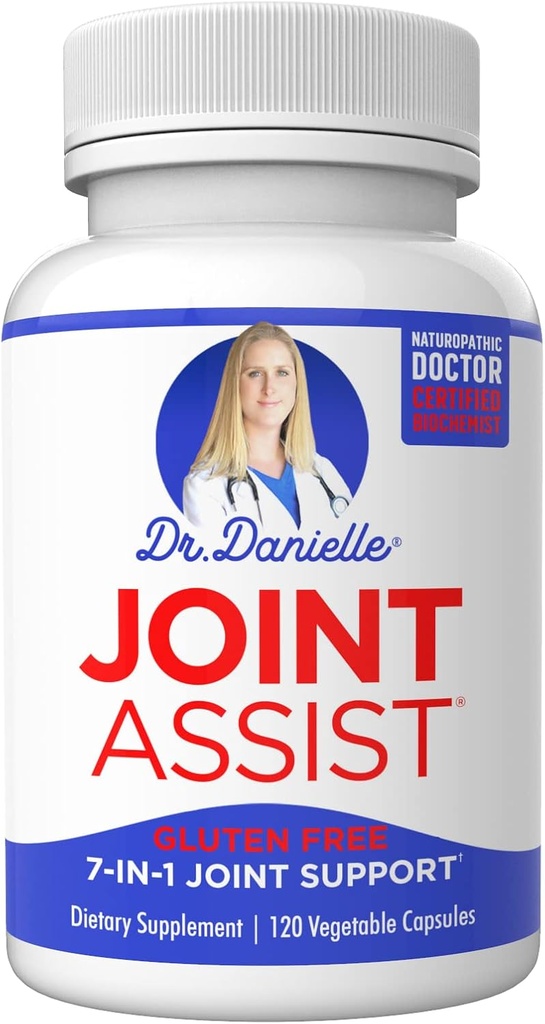 Doctor Danielle Joint Assistant - Glucosamină Chondroitin Turmeric Msm Boswellia - Asistenţă şi Ajutor Comun - 120 Capsule