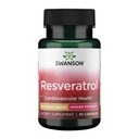 Swanson Resveratrol - Potenţă Superioară 250 Milligrame 30 Capsule (un ambalaj)
