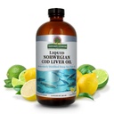 Natura's Rãspuns Cod Ficat ulei lichid Supliment, 16-Fluid Ounces 