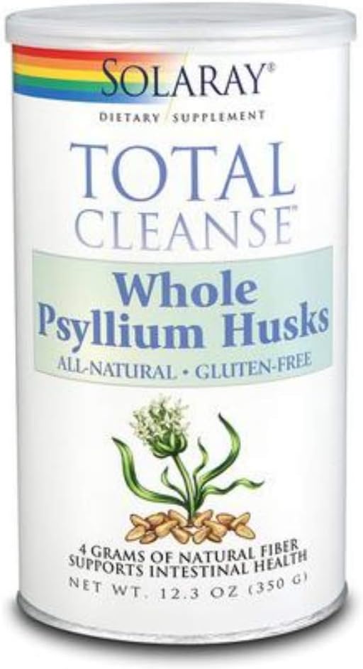 SOLARAY Psyllium Husk, Powder, Unflavored (Can) 350g