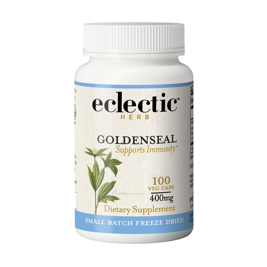 Eclectic Institute Freeze-Dryed Goldenseal Capsule 