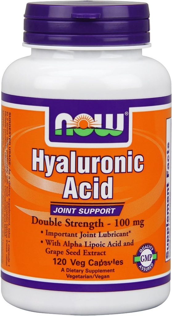 Capsule de acid hialuronic 2X Plus Veg, 100 mg - 120 ct (Pachet de 2)