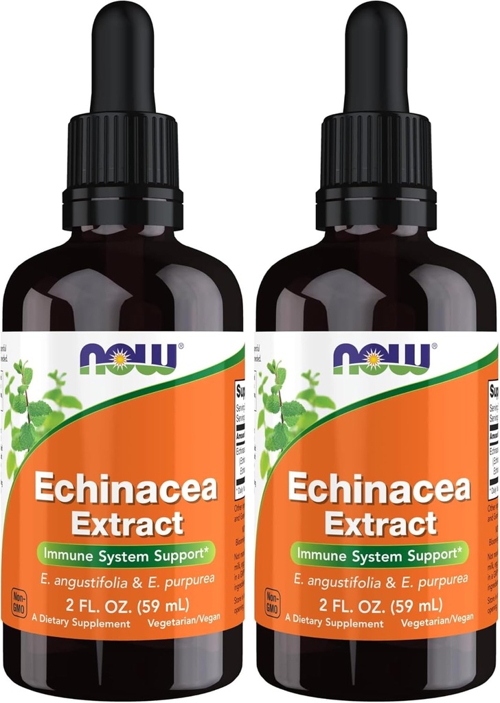 Acum Suplimente, Echinacea Extract lichid cu picurator, Suport Sistem imunitar*, 2-Once (Pachet de 2)