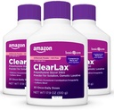 ClearLax de ingrijire de baza, Polietilenă Glycol 3350 Pulbere pentru solutie, Laxativ Osmotic, Nearomat, 1.11 lire sterline (Pachet de 3)