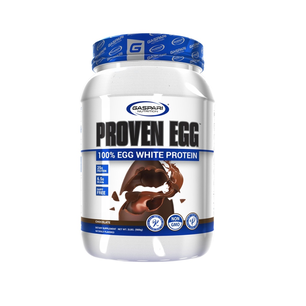 Gaspari Nutritie Ou dovedit, 100% Ou Pulbere Albă, 25g Proteine, Keto Friendly, lactate, Lactoză, și Soy Free (2 lbs, Ciocolată)