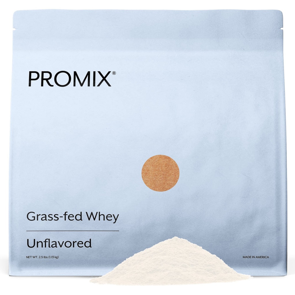 ProMix Nutrition Whey Proteine Powder, Nearomated - Grass-Fed -  Liră (Pachetul 1)