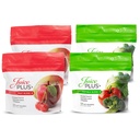 JuicePlus+ Fructe și legume Blend Soft Chews - fructe gustoase Vegan, Veggie Gummy Vitamine pentru adulți și copii - 4 luni aprovizionare 4 pachete (2 de fiecare aromă)