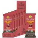 ManancaToal Cherry Real Food Bar - Organic Vegan sanatos Gluten Proteina gratuita - Low Sugar Meal Bar, Non OMG, Never coked, Plant based - Crafted to Enjoy, Nu stai pe rafturi