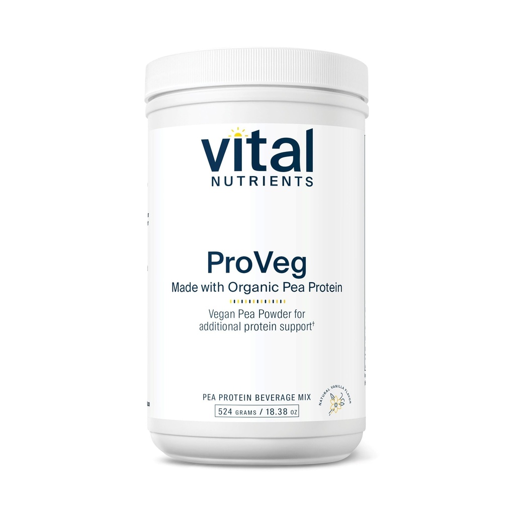 Vital Nutrients ProVeg Organic Pea Proteina 524g 