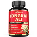 Satoomi 9in1 Tongkat Ali Root Extract - Ashwagandha, Tribulus Terrestris - 90 capsule timp de 3 luni - Suport Putere, Energie & sănătos Imune