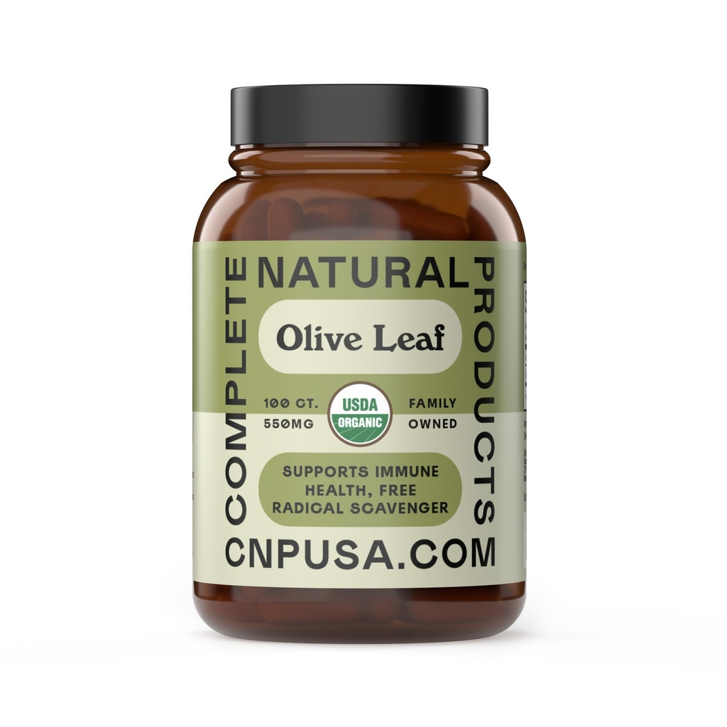 Produse naturale complete Organic Leaf Capsule - 550mg, 100 Conte, 1100mg per Servire