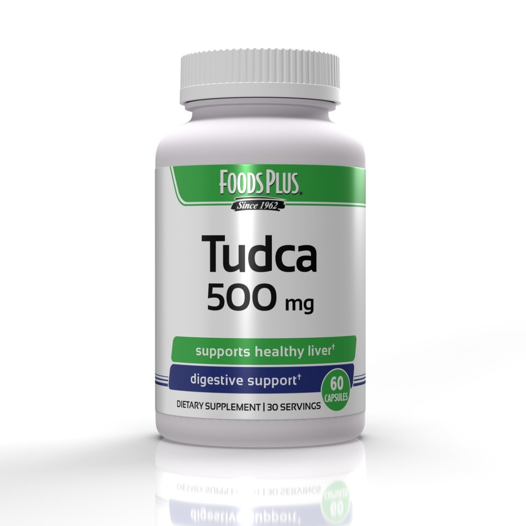 Tudca, suport hepatic, Promoveaza sanatatea digestiva, sustine ficatul sanatos, sarea biliara potenta, repornirea si repararea ficatului, 60 capsule