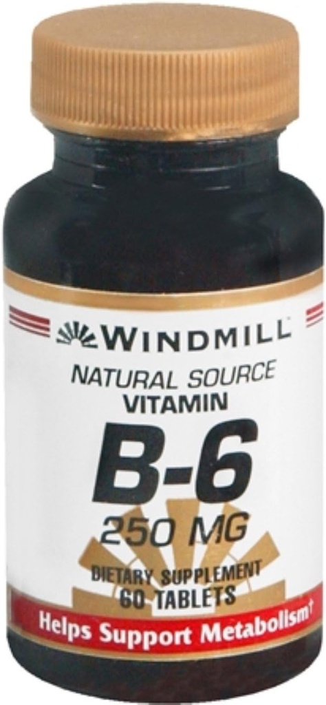 Vitamina B-6 250 mg comprimate 60 comprimate (pachet de 2)