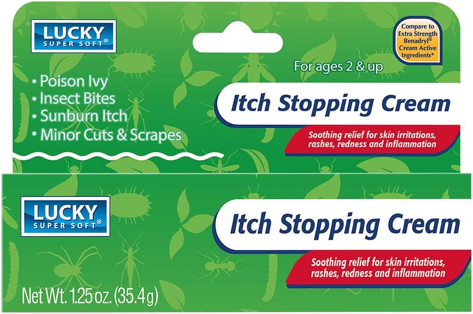 Lucky Super Soft Itch Stopping Cream, 1,25 Ounce