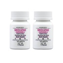 SDA LABORATORIES Meclizine 25 mg Tablete masticabile, anti- Emetic, aroma de zmeură, stare de rău şi vertij Relief pentru greaţă, ameţeli, vărsături, ajutor de călătorie portabil (2 flacoane de 100 Număr)