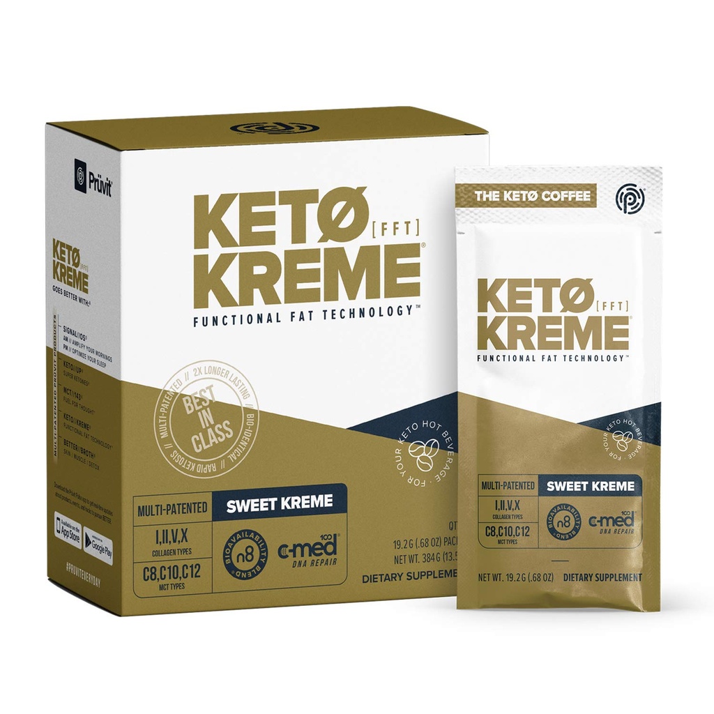 PRÜVIT Keto//Kreme 20 Sachete