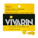 Vivarin, pastile de cofeină, 200 mg cofeină per doză, în condiții de siguranță și eficient vă ajută să rămâneți treziți, fără zahăr, calorii sau ingrediente ascunse, supliment energetic, 40 comprimate
