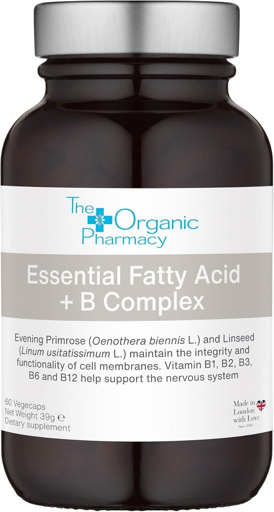 Farmacia organică - Essential Fatty Acids + B Complex. 60 Capsule