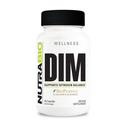 NutraBio DIM Supliment, Suportă Echilibrul estrogenului, 100mg - 60 Capsule vegetale