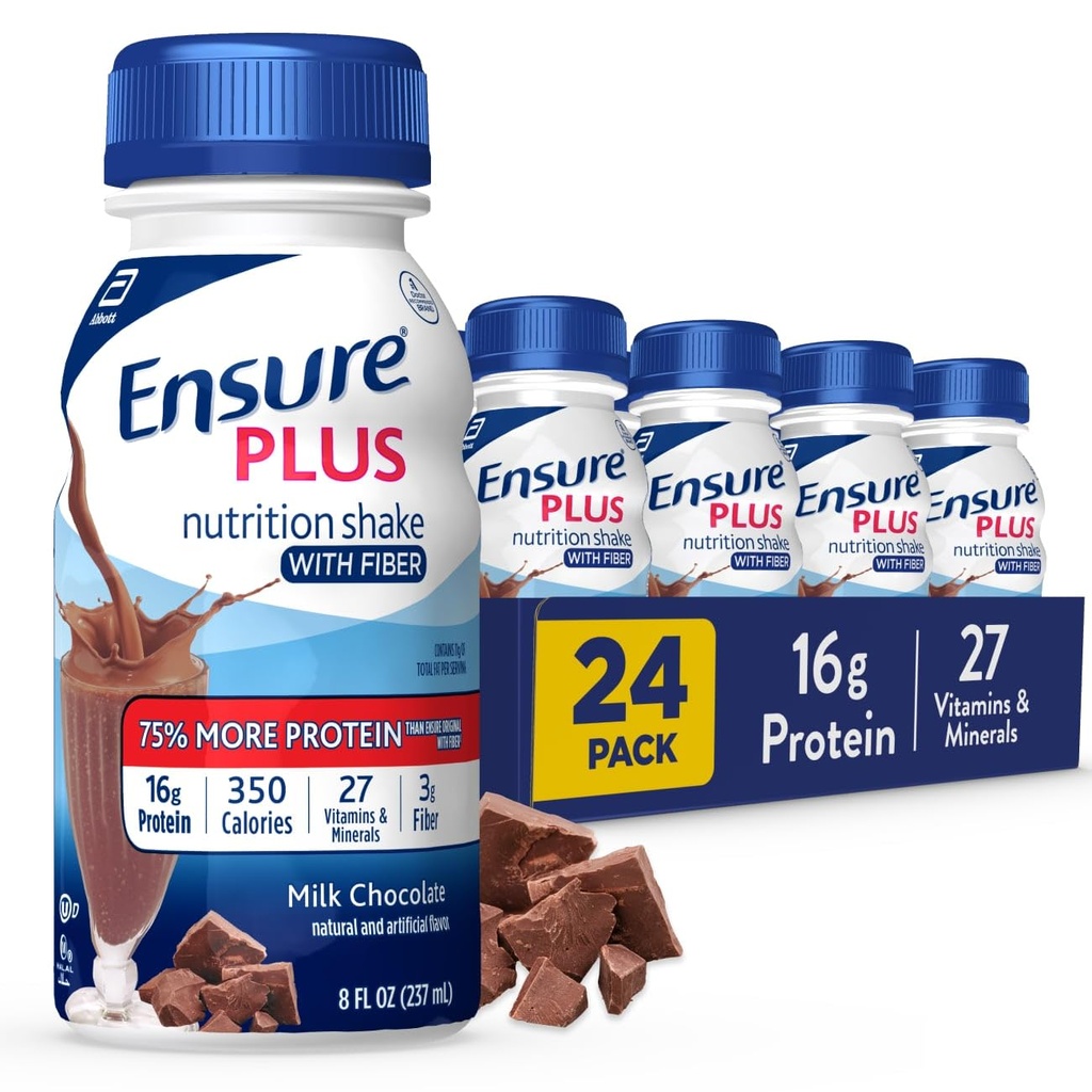 Asiguraţi-vă că Plus lapte ciocolată nutriţie Shake cu fibra 
