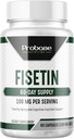 Proba de nutriție Fisetin Senolitic Supliment 100 mg de mare potenta 60 zile de aprovizionare pentru sănătate celulară