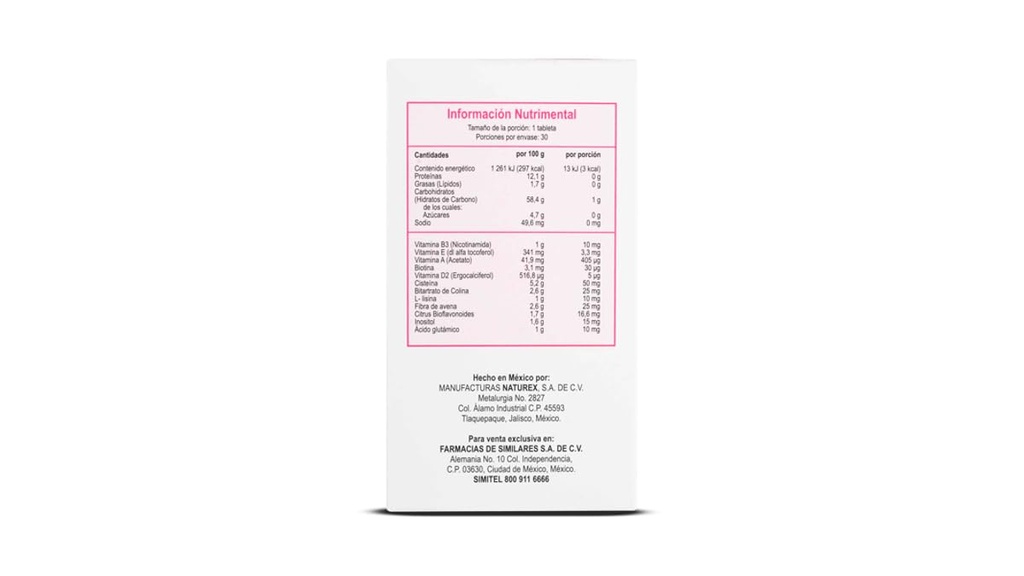 Antioxidanți și aminoacizi Suplimentul pentru păr și unghii comparativ cu Gelasimi 30 comprimat - Antioxidante y Aminoácidos Suplemento para Cabello y uñas comparativ cu GELASIM 30TAB CISTE