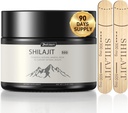 shilajit Pure Himalayan Organic shilajit pentru bărbați și femei shilajit Resin Aprovizionare cu Ayurvedic Blend organic în potențial ridicat pentru energie, Putere Boost &Immune Support (50 Grams)